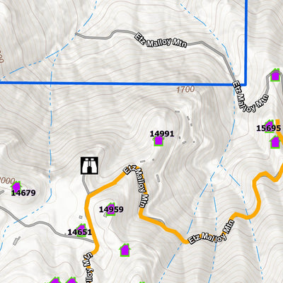 Ventura County Fire Department Carlisle Wildland Preplan Map (side-2) digital map