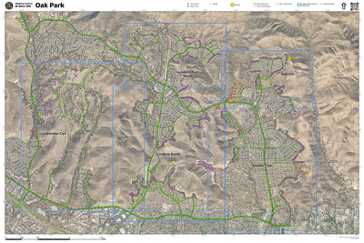 Oak Park Wildland Preplan Map Preview 1
