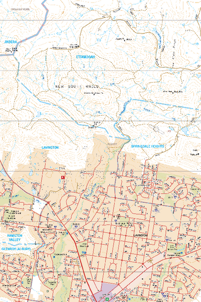 Albury-Wodonga 02 - Spatial Vision's Vicmap Book (North East Edition 8, 2025) Preview 1
