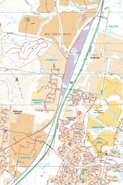 Albury-Wodonga 03 - Spatial Vision's Vicmap Book (North East Edition 8, 2025) Preview 1