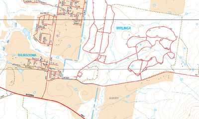 Albury-Wodonga 12 - Spatial Vision's Vicmap Book (North East Edition 8, 2025) Preview 1