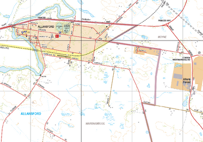 Allansford - Spatial Vision's Vicmap Book (South West Edition 8, 2025 Update) Preview 1