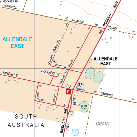 Allendale East - Spatial Vision's Vicmap Book (South West Edition 8, 2025 Update) Preview 1