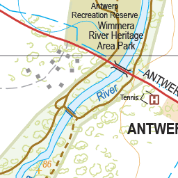 Antwerp - Spatial Vision's Vicmap Book (South West Edition 8, 2025 Update) Preview 3