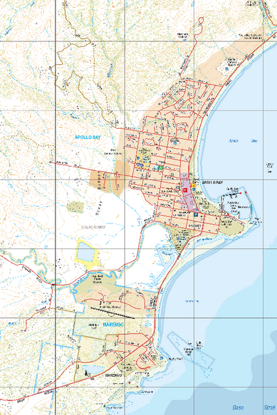 Apollo Bay - Spatial Vision's Vicmap Book (Central Edition 8, 2025 Update) Preview 1