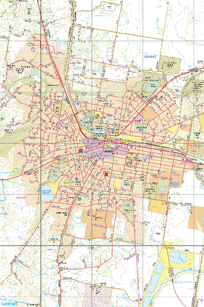 Ararat 01 - Spatial Vision's Vicmap Book (South West Edition 8, 2025 Update) Preview 1
