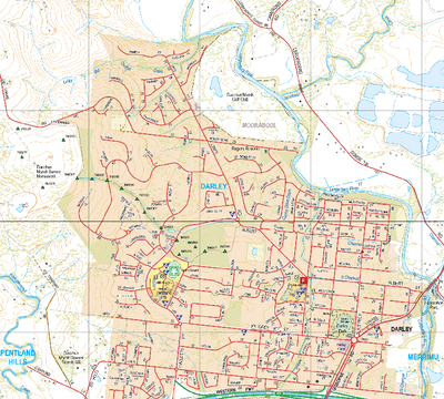Bacchus Marsh-Darley - Spatial Vision's Vicmap Book (Central Edition 8, 2025 Update) Preview 1