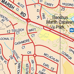 Bacchus Marsh - Spatial Vision's Vicmap Book (Central Edition 8, 2025 Update) Preview 3