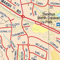 Bacchus Marsh - Spatial Vision's Vicmap Book (Central Edition 8, 2025 Update) Preview 3