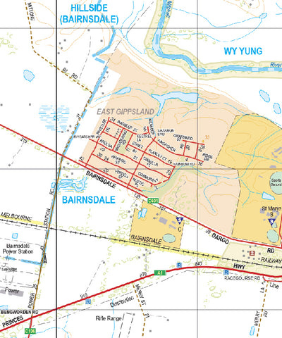 Bairnsdale 01A - Spatial Vision's Vicmap Book (South East Edition 8, 2025) Preview 1