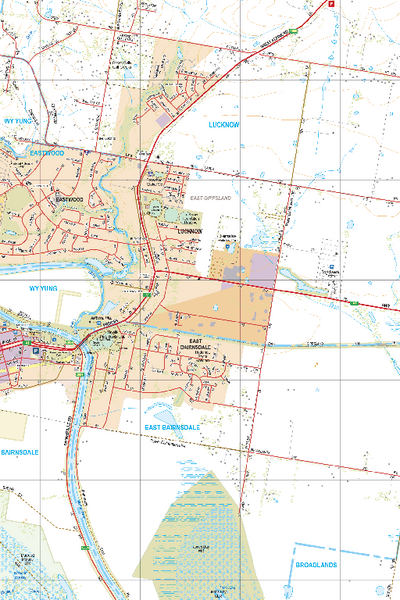 Bairnsdale 02 - Spatial Vision's Vicmap Book (South East Edition 8, 2025) Preview 1