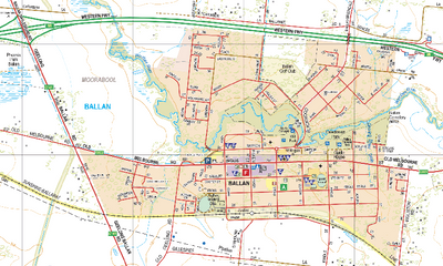 Ballan - Spatial Vision's Vicmap Book (Central Edition 8, 2025 Update) Preview 1