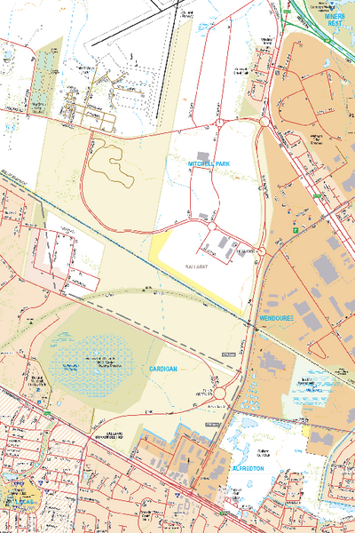Ballarat 01 - Spatial Vision's Vicmap Book (Central Edition 8, 2025 Update) Preview 1