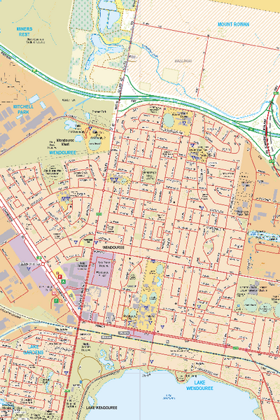 Ballarat 02 - Spatial Vision's Vicmap Book (Central Edition 8, 2025 Update) Preview 1