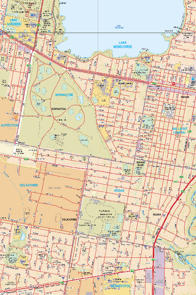 Ballarat 06 - Spatial Vision's Vicmap Book (Central Edition 8, 2025 Update) Preview 1