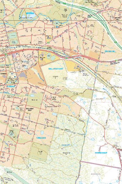 Ballarat 08 - Spatial Vision's Vicmap Book (Central Edition 8, 2025 Update) Preview 1