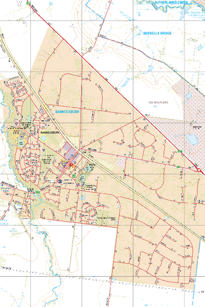 Bannockburn - Spatial Vision's Vicmap Book (Central Edition 8, 2025 Update) Preview 1