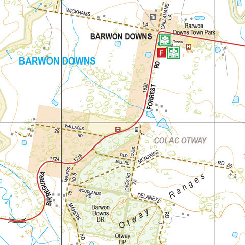 Barwon Downs - Spatial Vision's Vicmap Book (South West Edition 8, 2025 Update) Preview 1