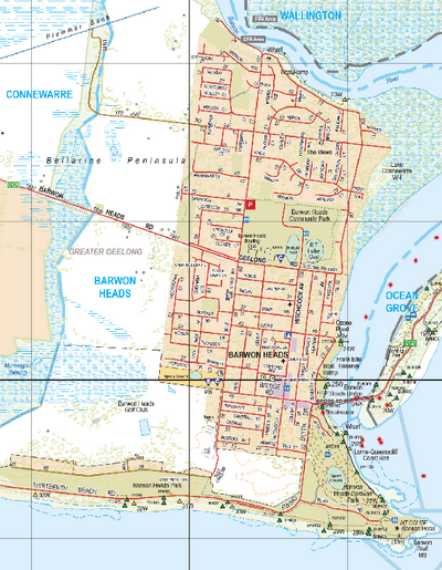 Barwon Heads - Spatial Vision's Vicmap Book (Central Edition 8, 2025 Update) Preview 1