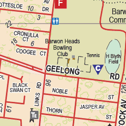 Barwon Heads - Spatial Vision's Vicmap Book (Central Edition 8, 2025 Update) Preview 2