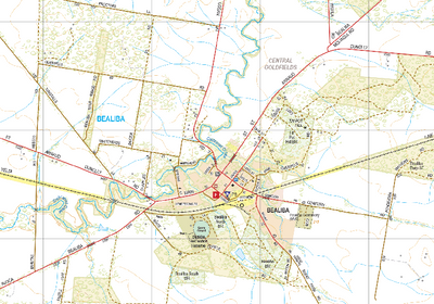 Bealiba - Spatial Vision's Vicmap Book (South West Edition 8, 2025 Update) Preview 1