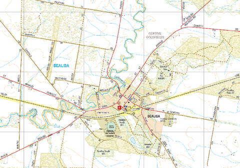 Bealiba - Spatial Vision's Vicmap Book (South West Edition 8, 2025 Update) Preview 1