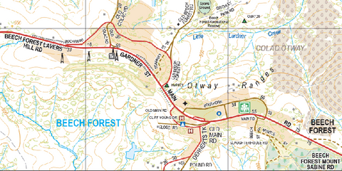 Beech Forest - Spatial Vision's Vicmap Book (South West Edition 8, 2025 Update) Preview 1