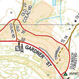Beech Forest - Spatial Vision's Vicmap Book (South West Edition 8, 2025 Update) Preview 2