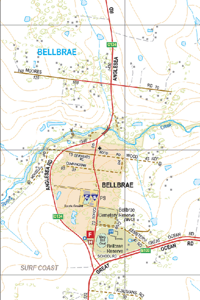 Bellbrae - Spatial Vision's Vicmap Book (Central Edition 8, 2025 Update) Preview 1