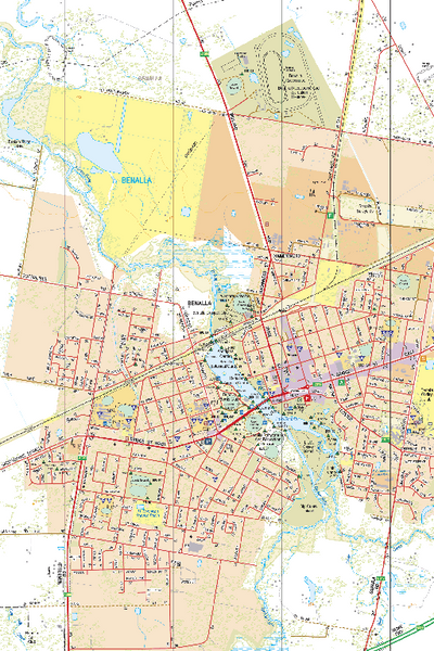 Benalla 01 - Spatial Vision's Vicmap Book (North East Edition 8, 2025) Preview 1