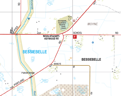Bessiebelle - Spatial Vision's Vicmap Book (South West Edition 8, 2025 Update) Preview 1