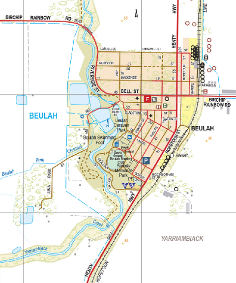 Beulah - Spatial Vision's Vicmap Book (South West Edition 8, 2025 Update) Preview 1