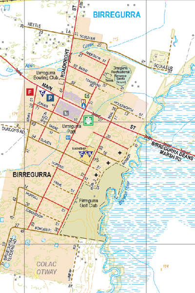 Birregurra - Spatial Vision's Vicmap Book (Central Edition 8, 2025 Update) Preview 1