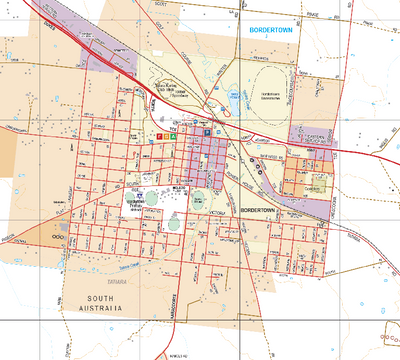 Bordertown - Spatial Vision's Vicmap Book (South West Edition 8, 2025 Update) Preview 1