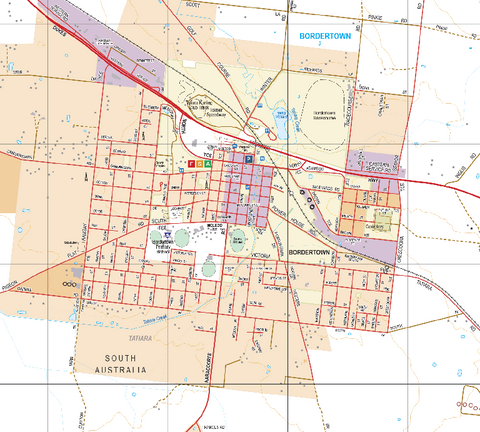 Bordertown - Spatial Vision's Vicmap Book (South West Edition 8, 2025 Update) Preview 1