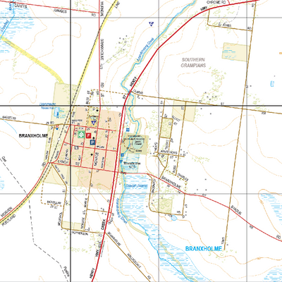 Branxholme - Spatial Vision's Vicmap Book (South West Edition 8, 2025 Update) Preview 1