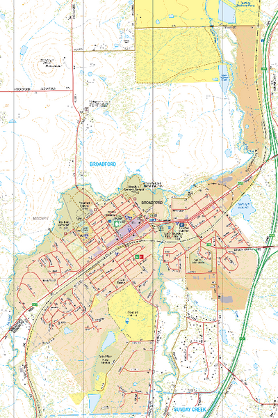 Broadford - Spatial Vision's Vicmap Book (Central Edition 8, 2025 Update) Preview 1