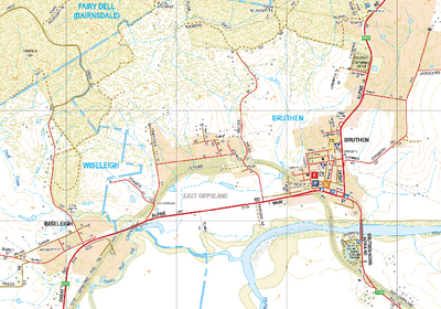 Bruthen - Spatial Vision's Vicmap Book (South East Edition 8, 2025) Preview 1