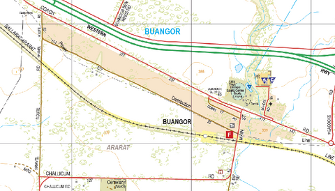 Buangor - Spatial Vision's Vicmap Book (South West Edition 8, 2025 Update) Preview 1