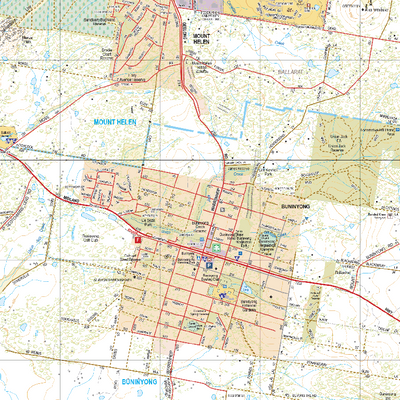 Buninyong - Spatial Vision's Vicmap Book (Central Edition 8, 2025 Update) Preview 1