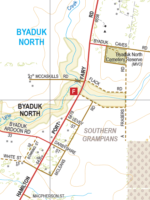 Byaduk North - Spatial Vision's Vicmap Book (South West Edition 8, 2025 Update) Preview 1