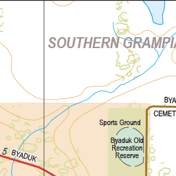 Byaduk - Spatial Vision's Vicmap Book (South West Edition 8, 2025 Update) Preview 2