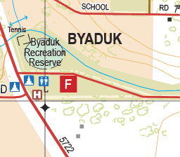 Byaduk - Spatial Vision's Vicmap Book (South West Edition 8, 2025 Update) Preview 3