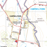 Campbelltown - Spatial Vision's Vicmap Book (Central Edition 8, 2025 Update) Preview 1