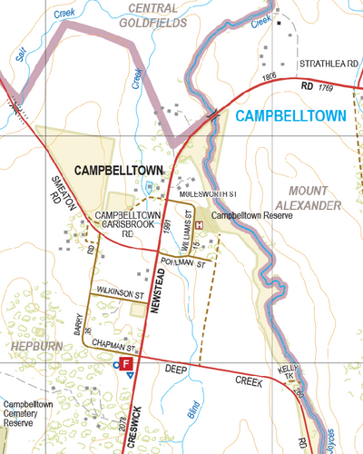 Campbelltown - Spatial Vision's Vicmap Book (Central Edition 8, 2025 Update) Preview 1