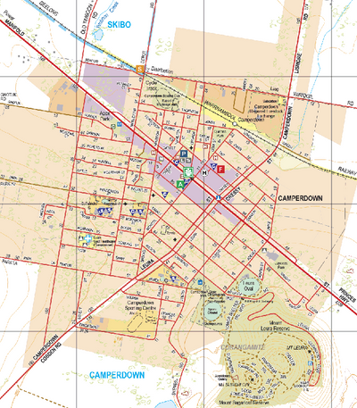 Camperdown - Spatial Vision's Vicmap Book (South West Edition 8, 2025 Update) Preview 1