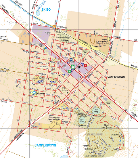 Camperdown - Spatial Vision's Vicmap Book (South West Edition 8, 2025 Update) Preview 1