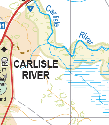 Carlisle River - Spatial Vision's Vicmap Book (South West Edition 8, 2025 Update) Preview 3