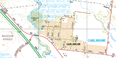 Carlsruhe - Spatial Vision's Vicmap Book (Central Edition 8, 2025 Update) Preview 1