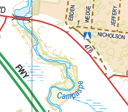 Carlsruhe - Spatial Vision's Vicmap Book (Central Edition 8, 2025 Update) Preview 3